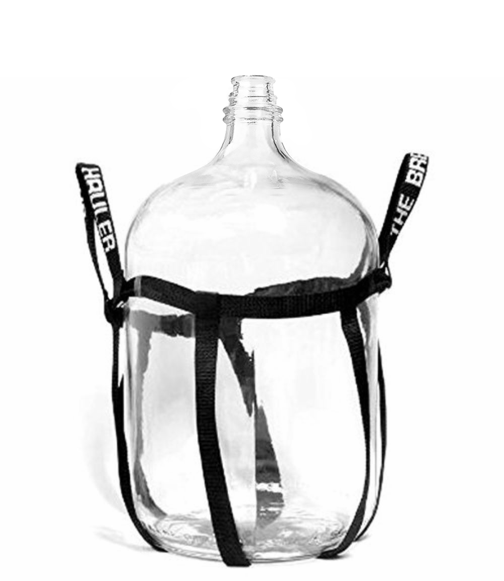 6.5 Gallon Glass Carboy with Brew Hauler 799209138392 eBay